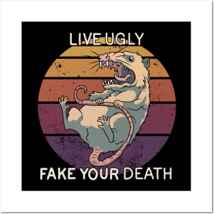 Possum - live ugly fake your death Posters and Art